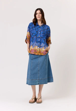 Yaya Shirt - Ombre Floral