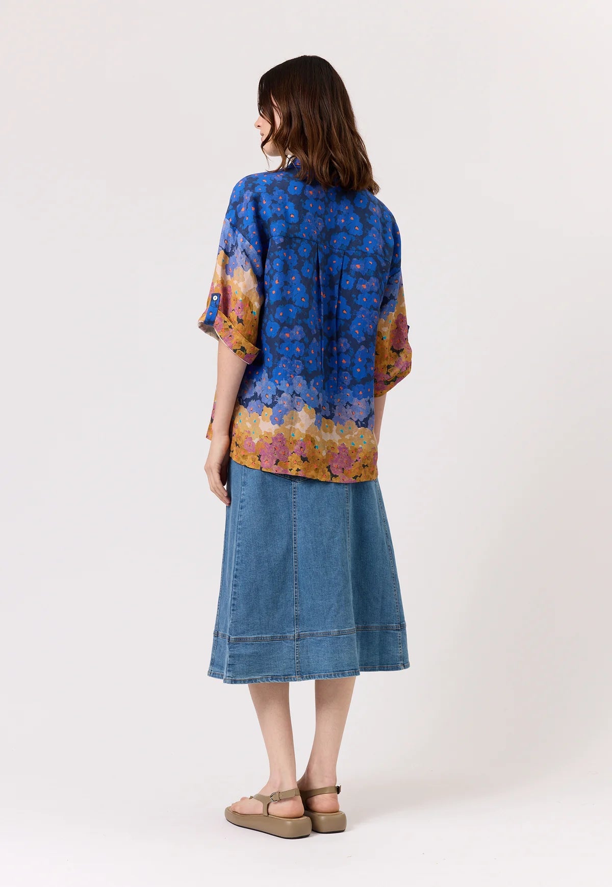 Yaya Shirt - Ombre Floral