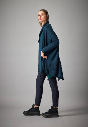 Dovetail Hi-Lo Cardigan Coat