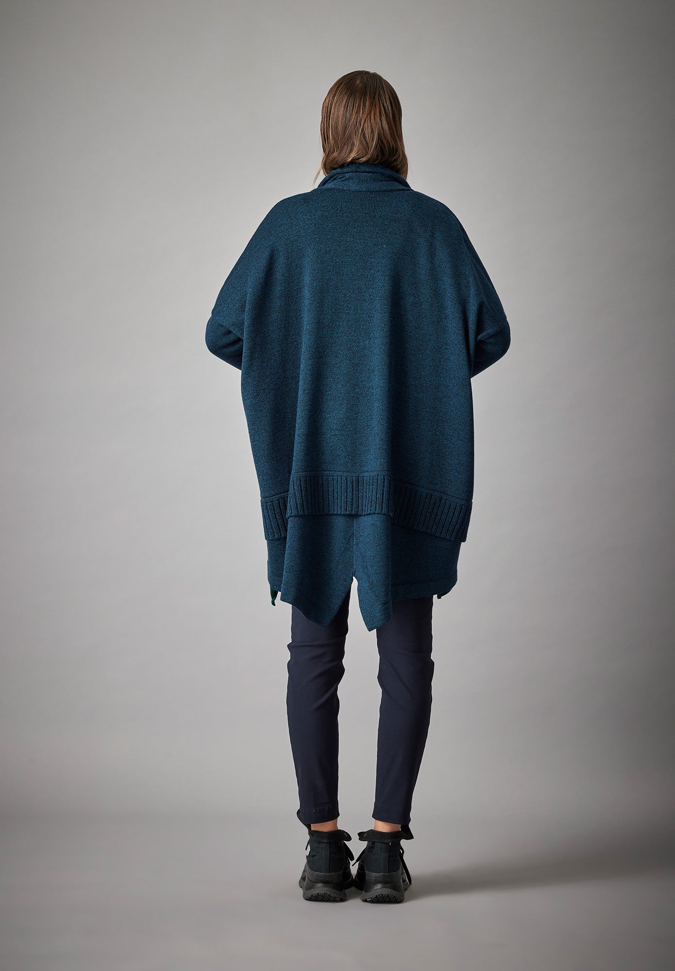 Dovetail Hi-Lo Cardigan Coat