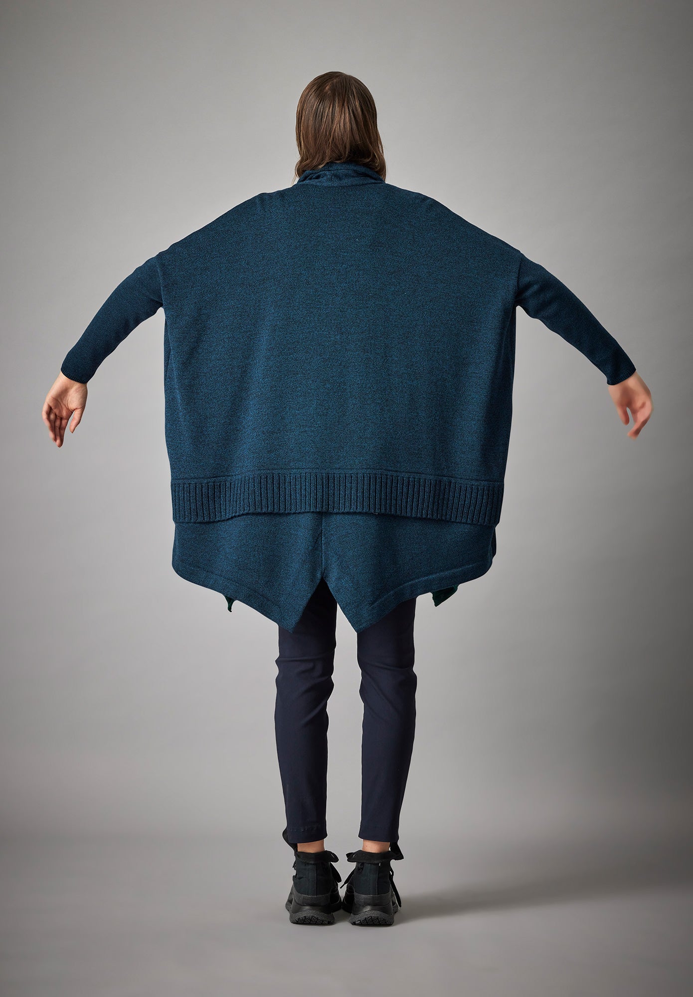 Dovetail Hi-Lo Cardigan Coat