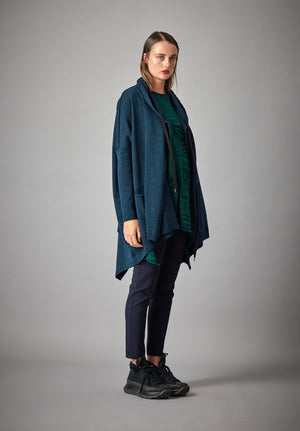 Dovetail Hi-Lo Cardigan Coat