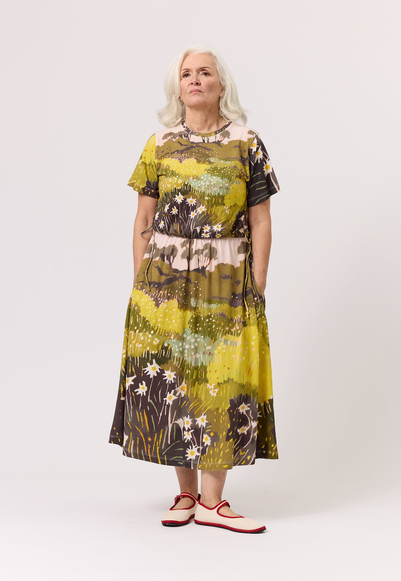 Esti Tie Dress - Daisy Field