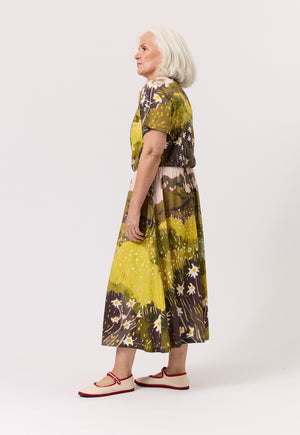 Esti Tie Dress - Daisy Field