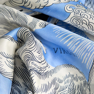 Astrologie Silk Square Scarf - Virgo