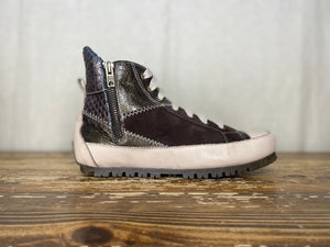 Giana Patchwork Sneaker Boot - Moro