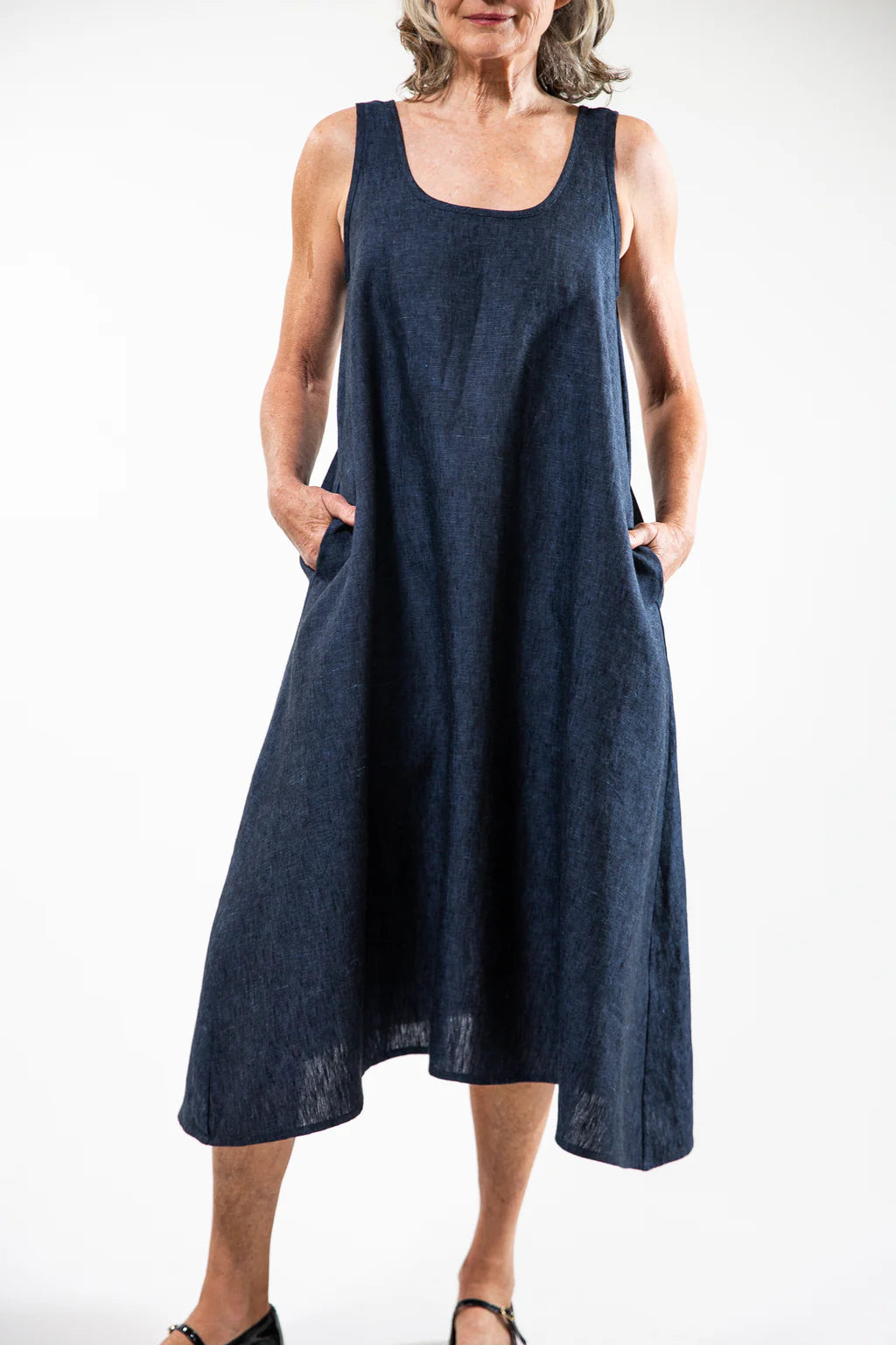 Danni Slip Dress - Navy