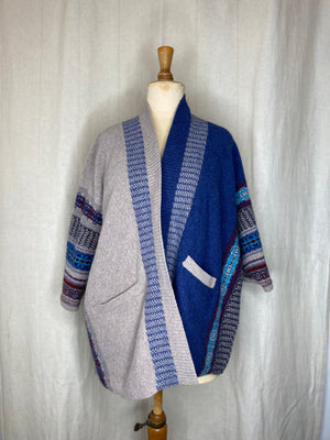 Montrose Blanket Coat - Oban Sky