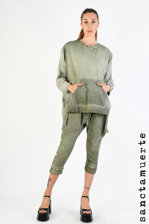 Oversized Sweater Top 280 - Olive