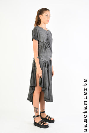 Rouched Dress 315 - Grigio