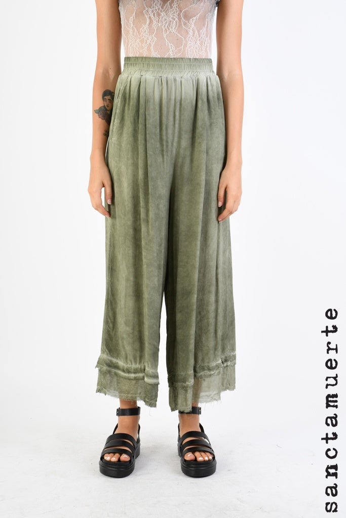 Culotte Pants 339 - Olive