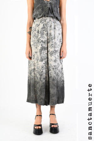 Culotte Pants 348 - Desert Toile Print