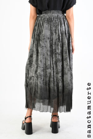 Skirt 367 - Grigio Toile Print