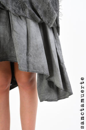 Skirt 367 - Grigio Toile Print