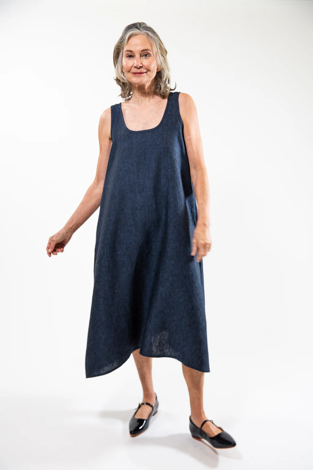 Danni Slip Dress - Navy