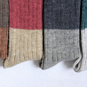 Boston Wool Cotton Slab Sock