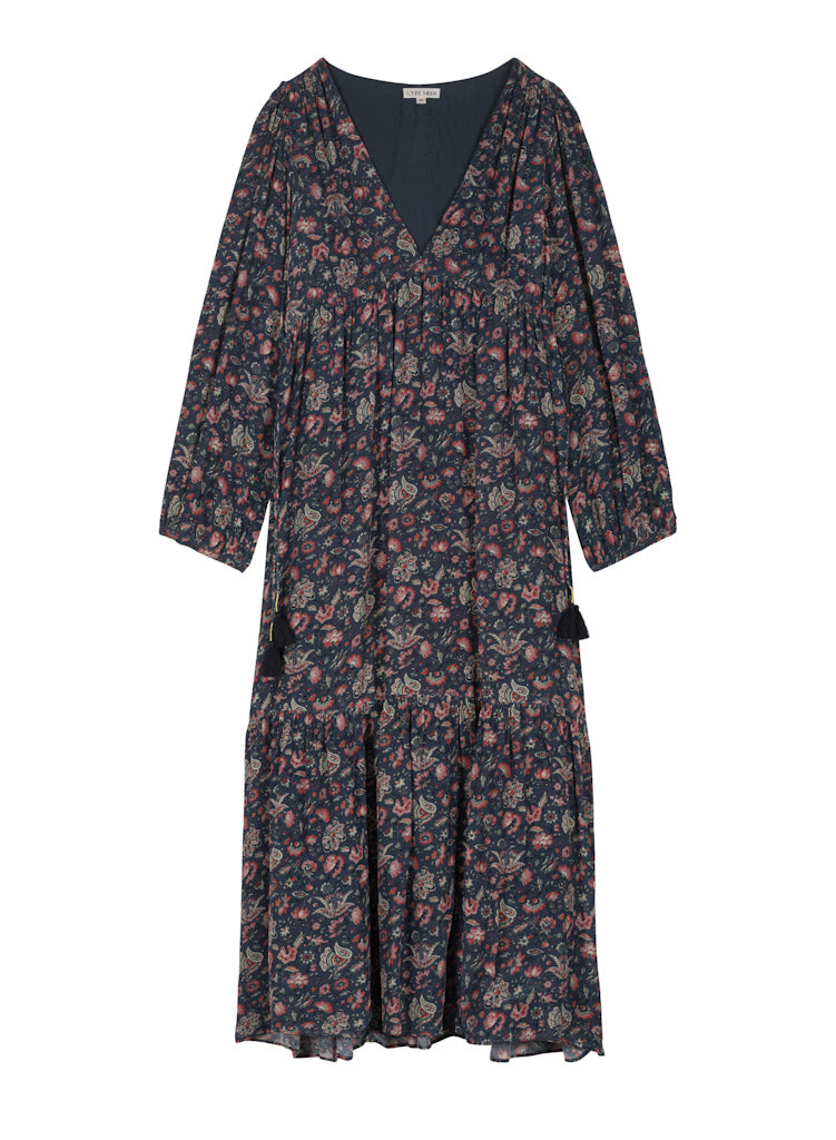 Balia Dress - Mid Flower Fields