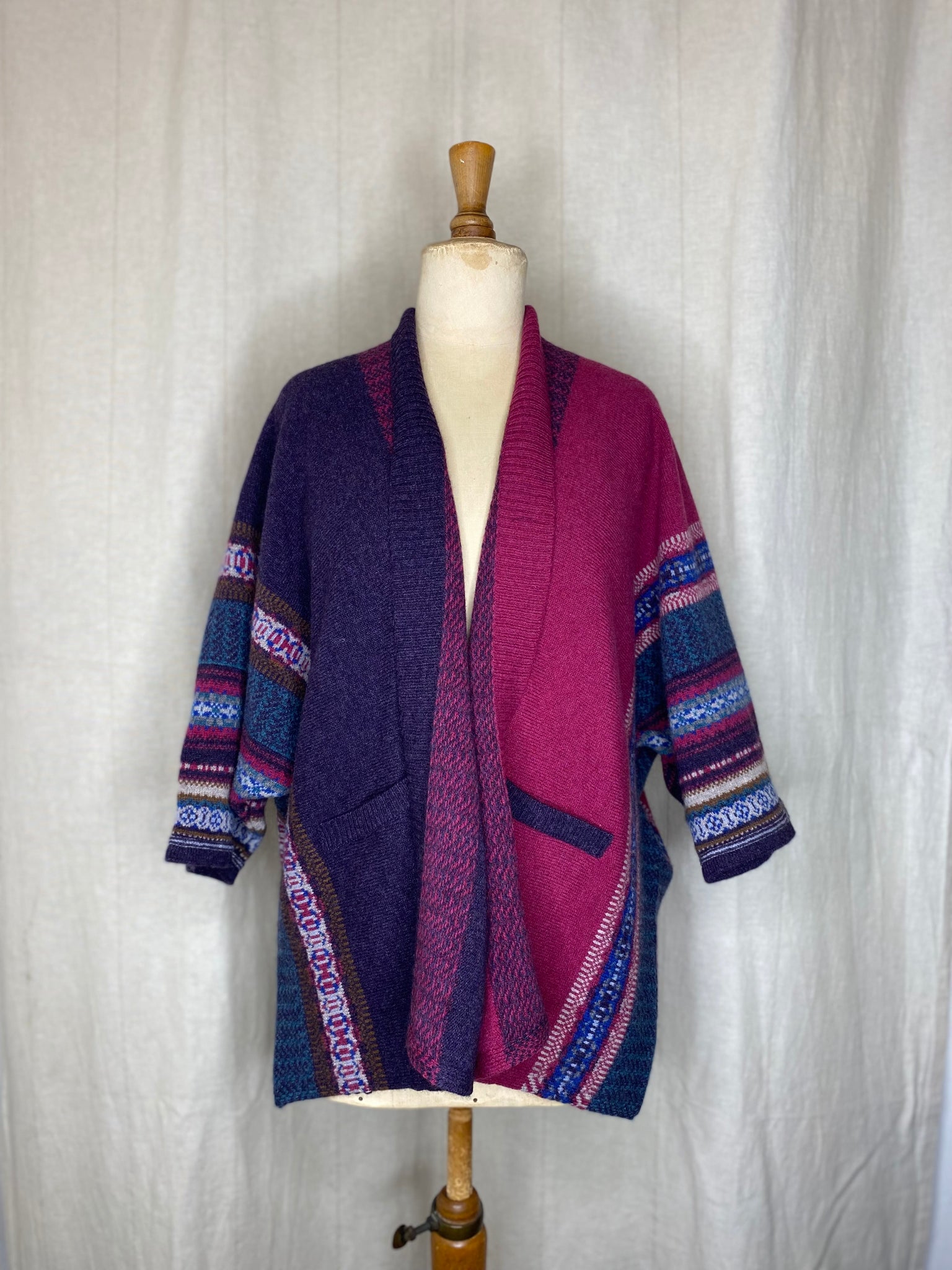 Montrose Blanket Coat - Bramble