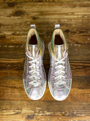 Alessia Metallic Hightop Sneaker