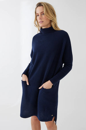 Molly Polo Dress - French Navy