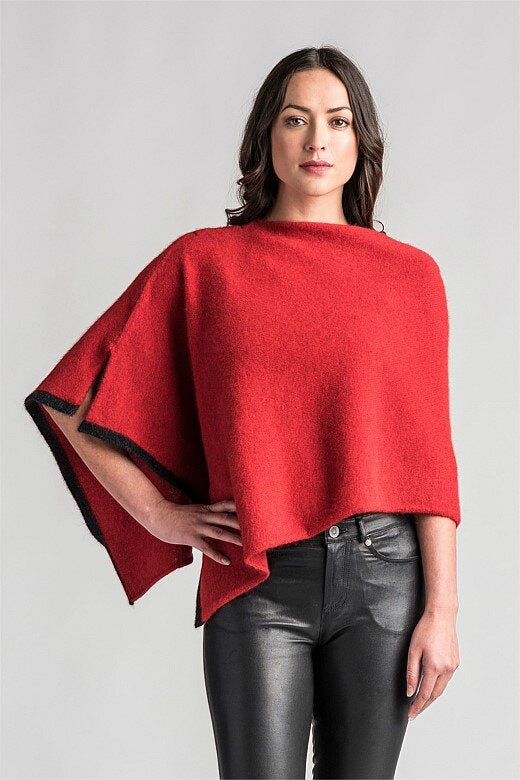 Two Tone Poncho