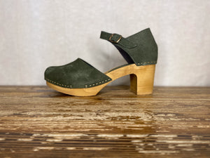 Pérouges High Clog - Khaki