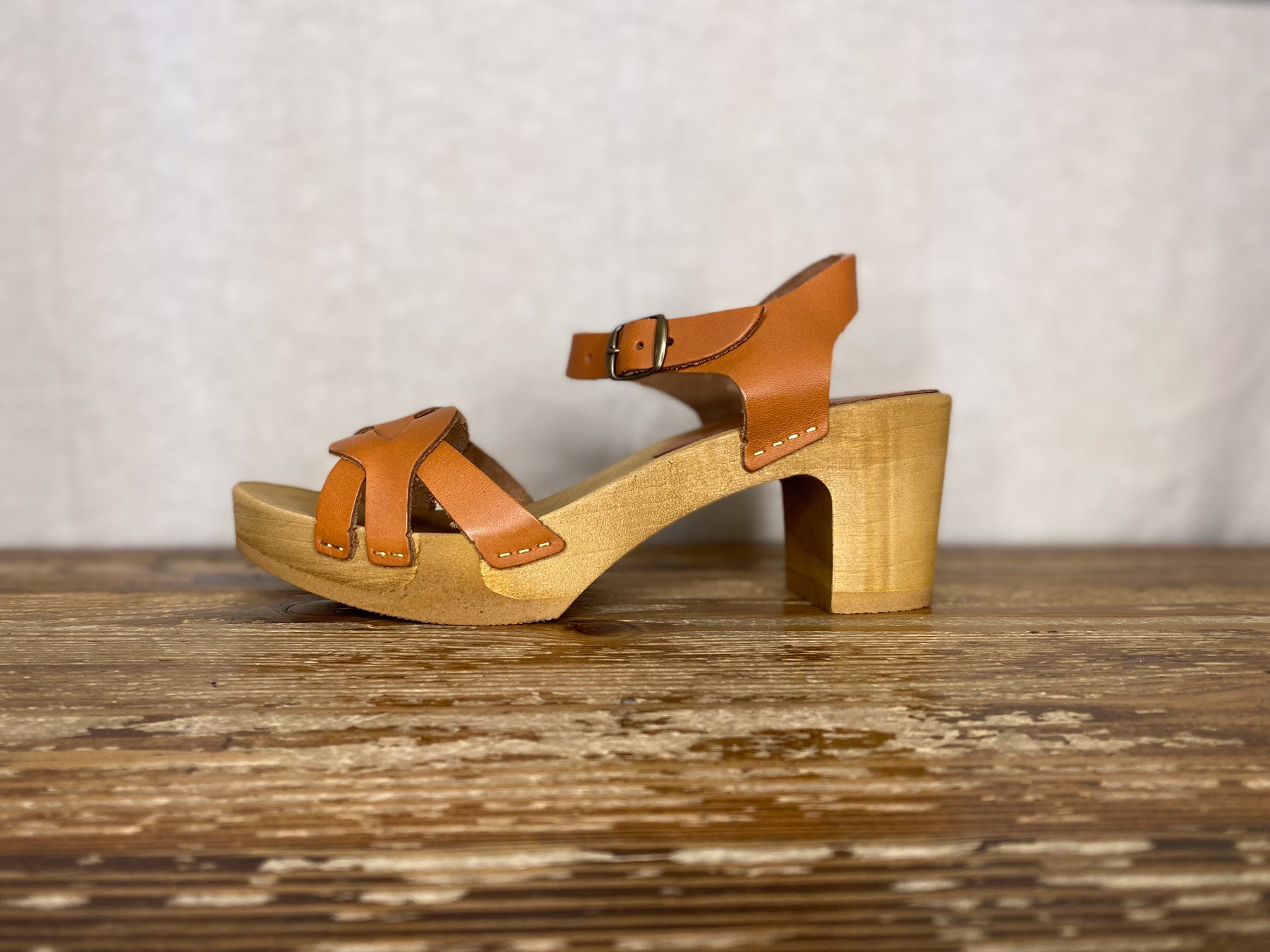 La Rochelle High Sandal - Tan