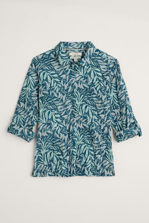 Larissa Shirt - Dune Fronds Pool