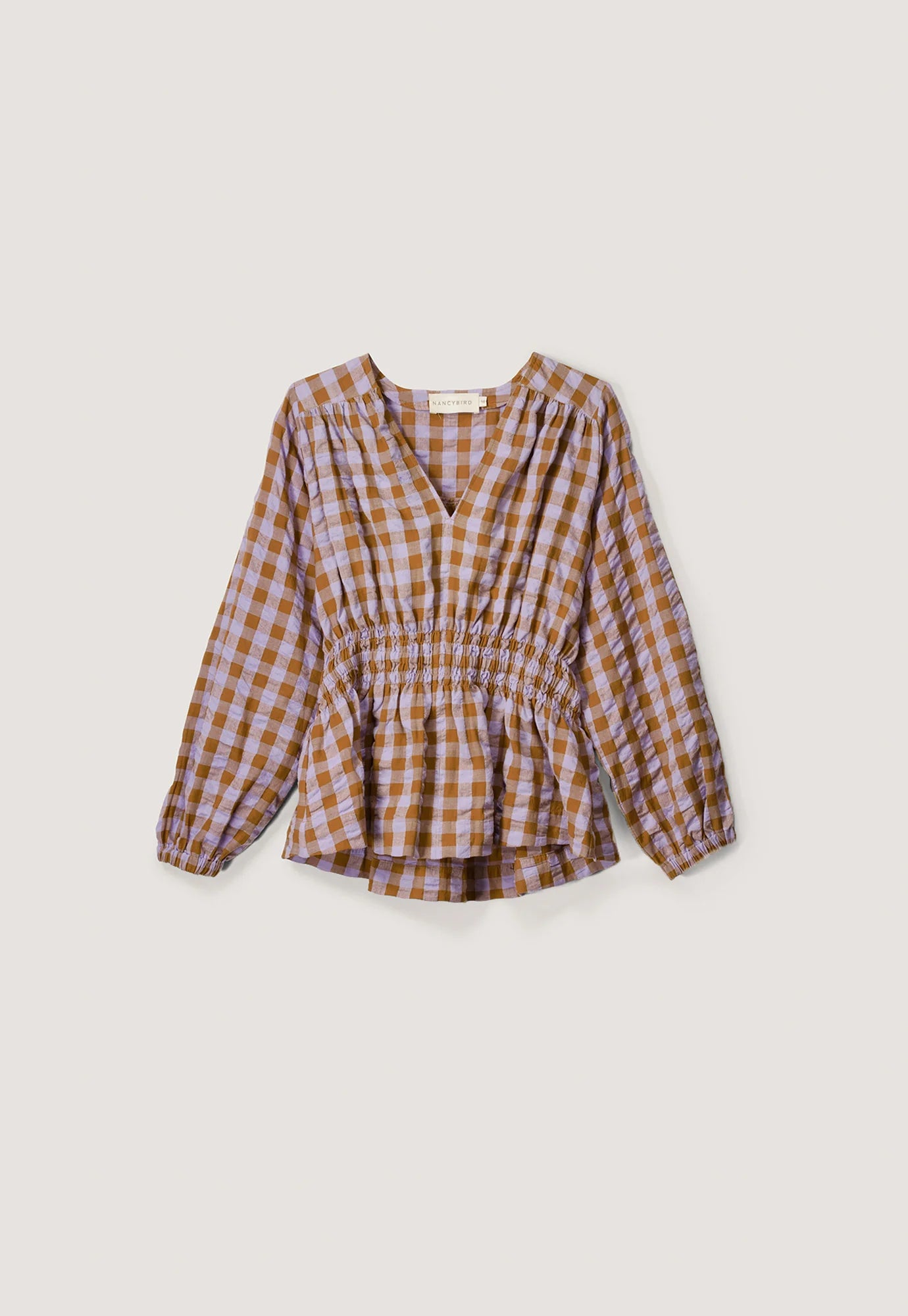 Lucia Blouse - Autumn Check