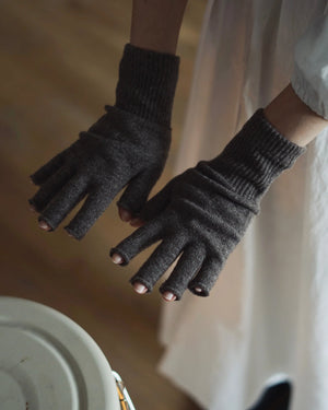 Merino Wool Fingerless Glove
