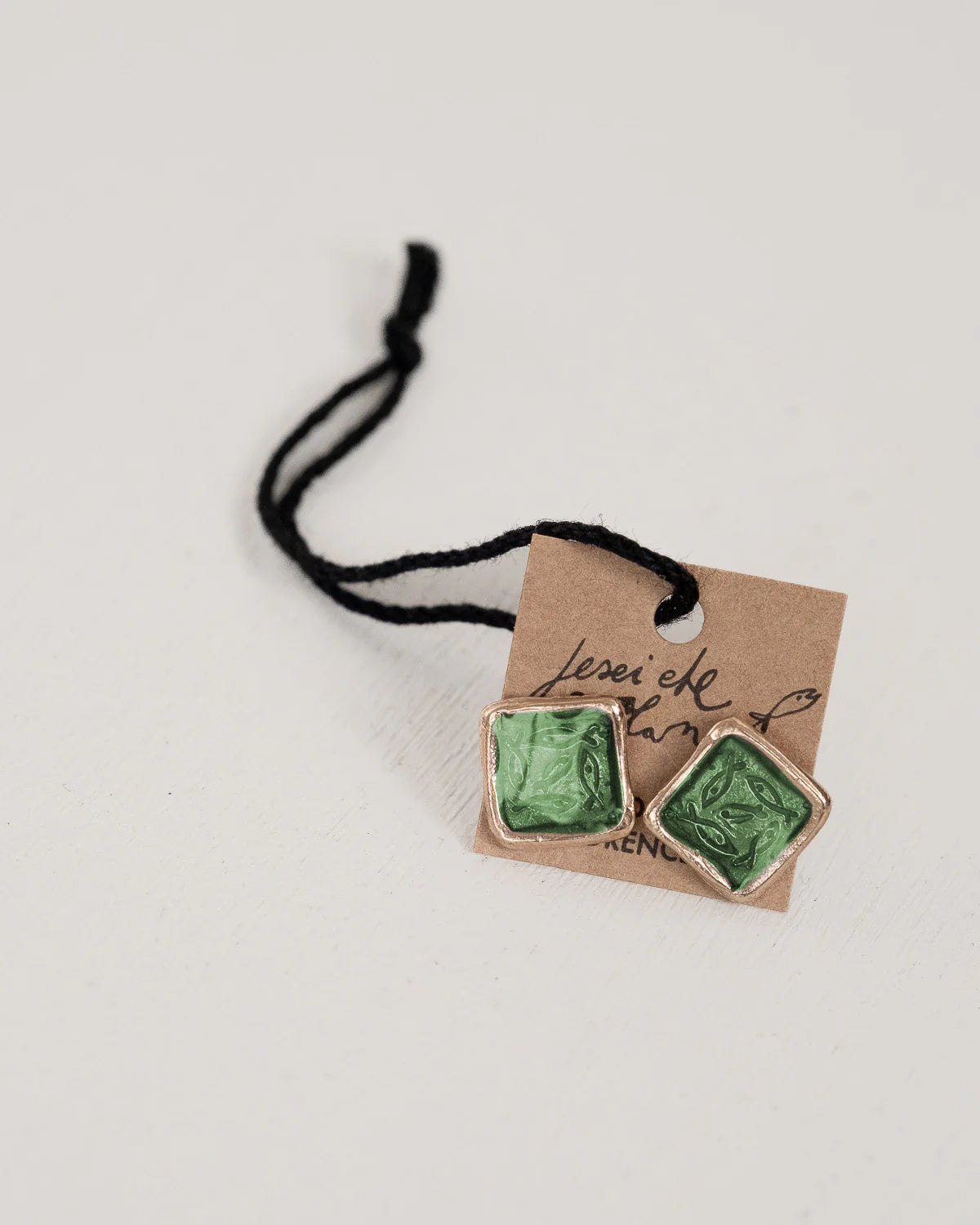 Quadra Mini Square Earrings