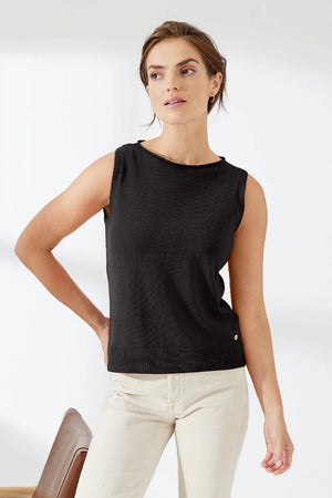 Colette Tank Top - Jet