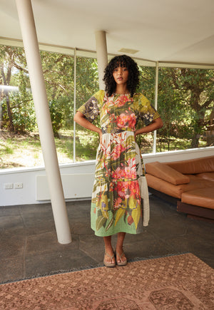 Tiered Mabel Dress - Flowering Gum