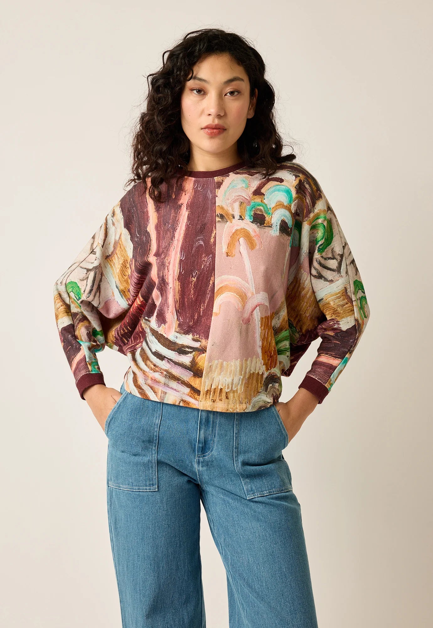 Dahlia Batwing Sweater - Illa Langi Track