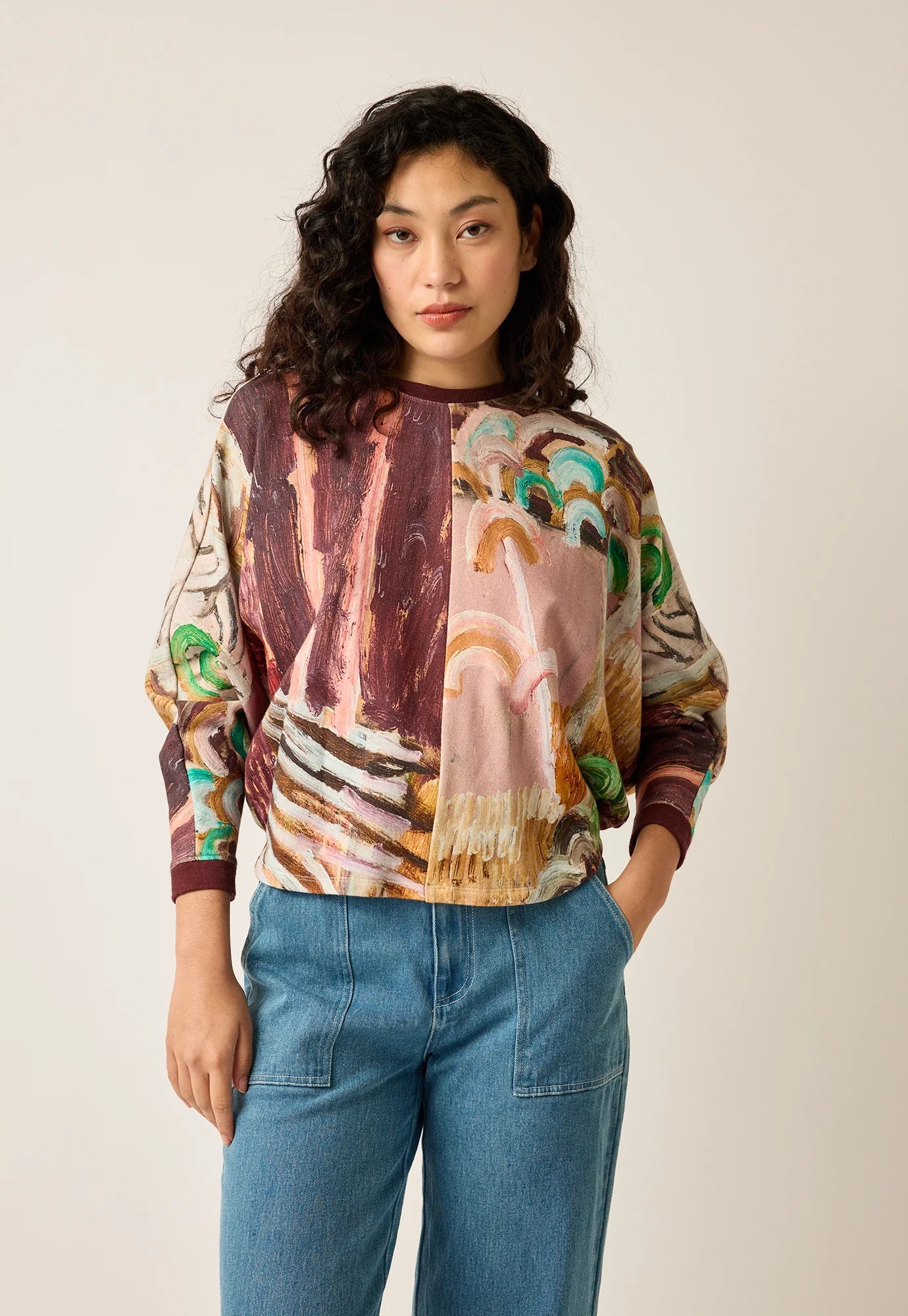 Dahlia Batwing Sweater - Illa Langi Track