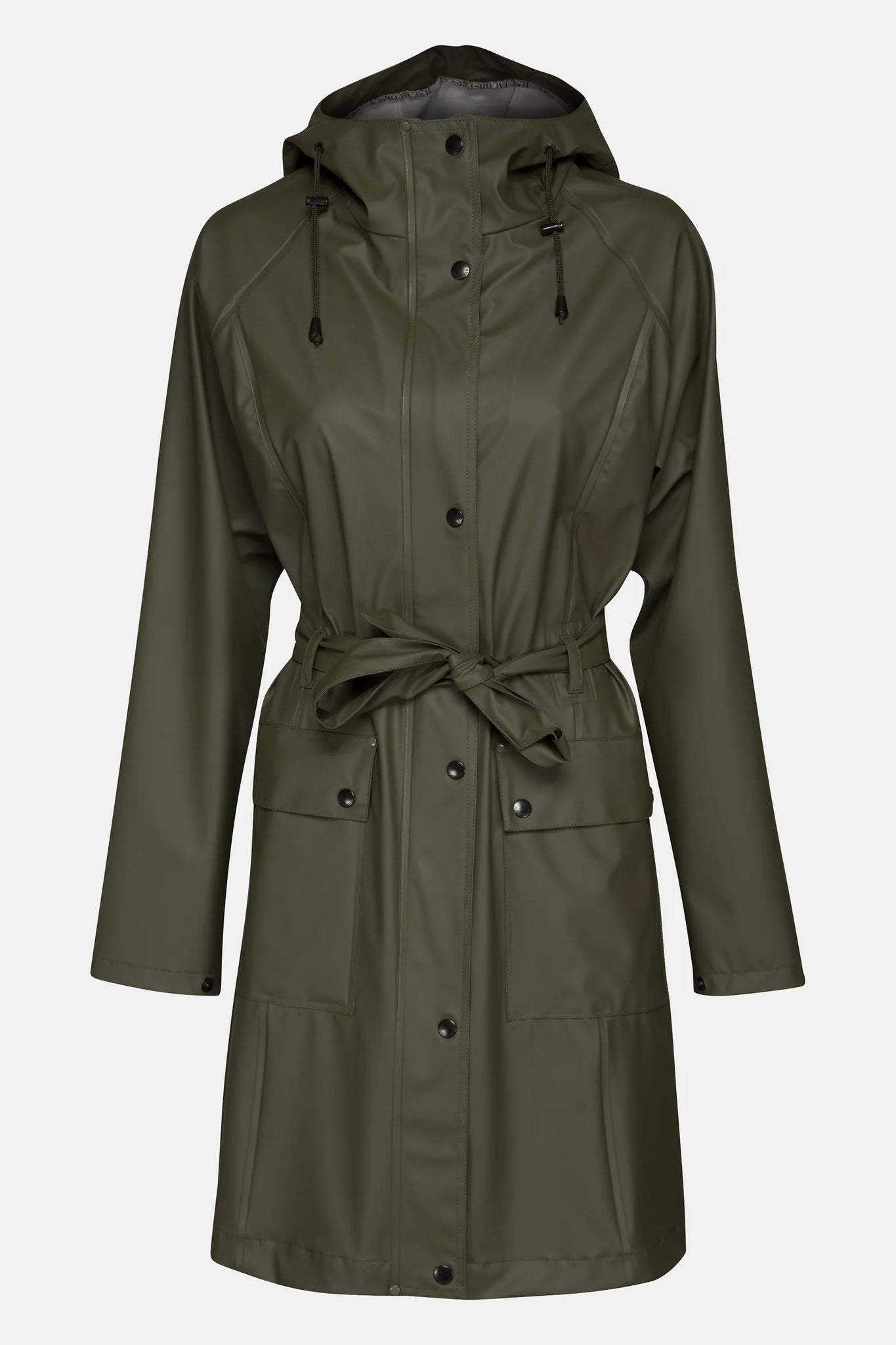 Light Trench Raincoat - Army