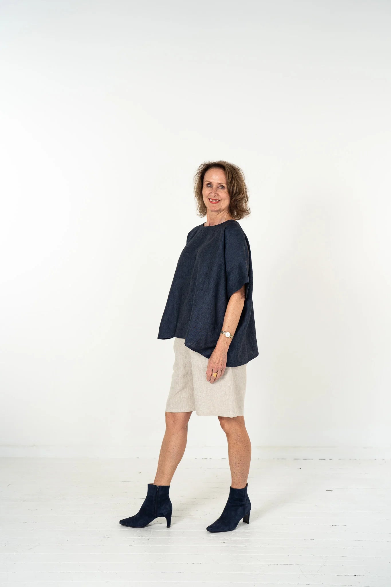 Riley Top - Navy