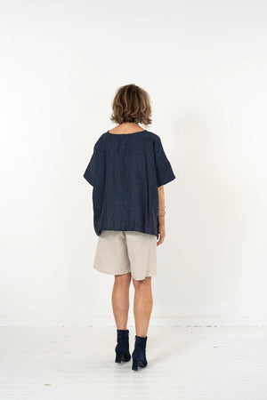 Riley Top - Navy