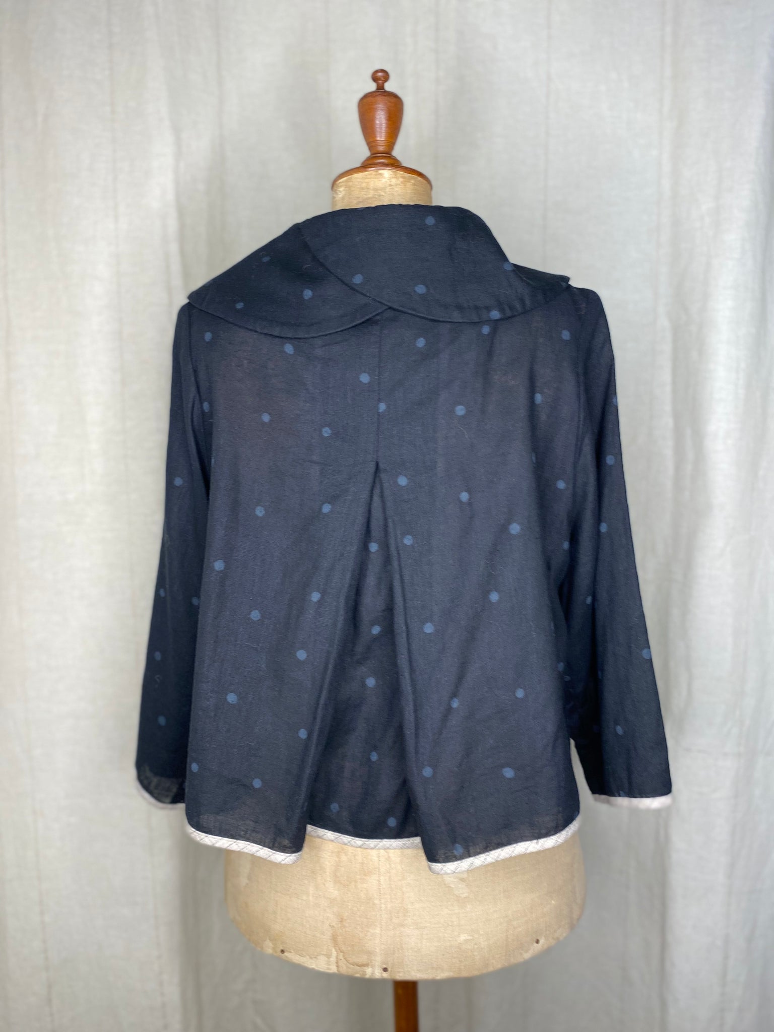 Linen Peter Pan Jacket