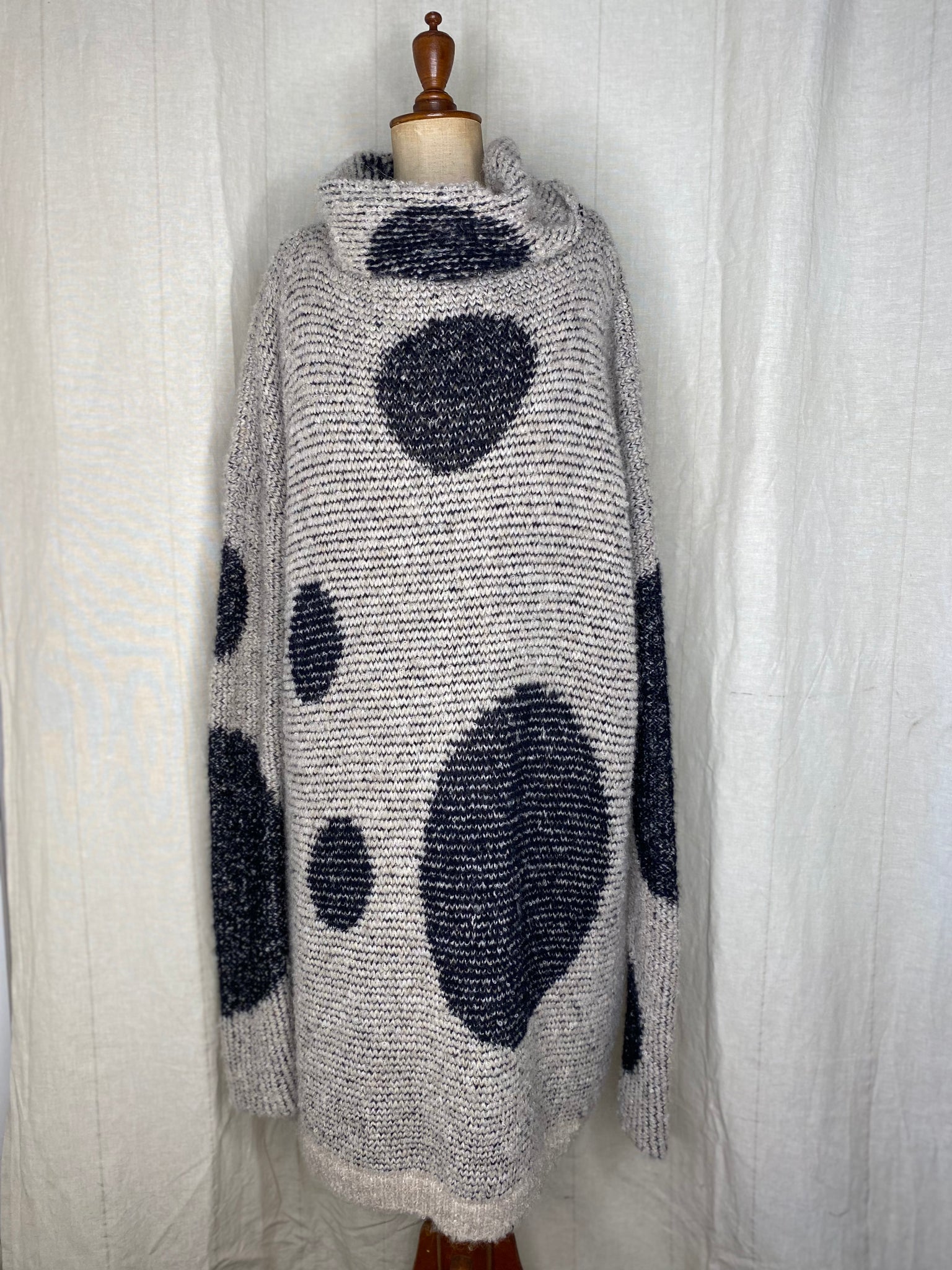 Alpaca Fabrica Spot Sweater Dress