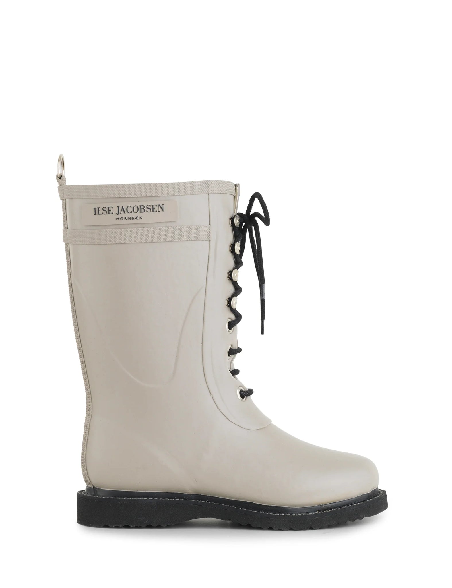 Mid Lace Up Rubber Boot - Atmosphere