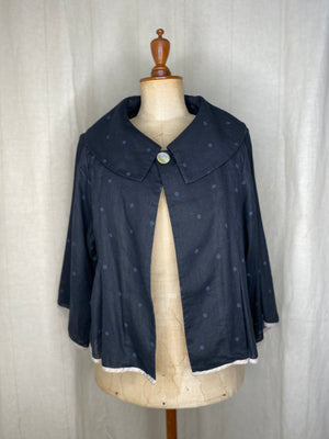 Linen Peter Pan Jacket