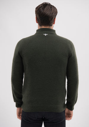 Estuary Half Zip Sweater - Thyme