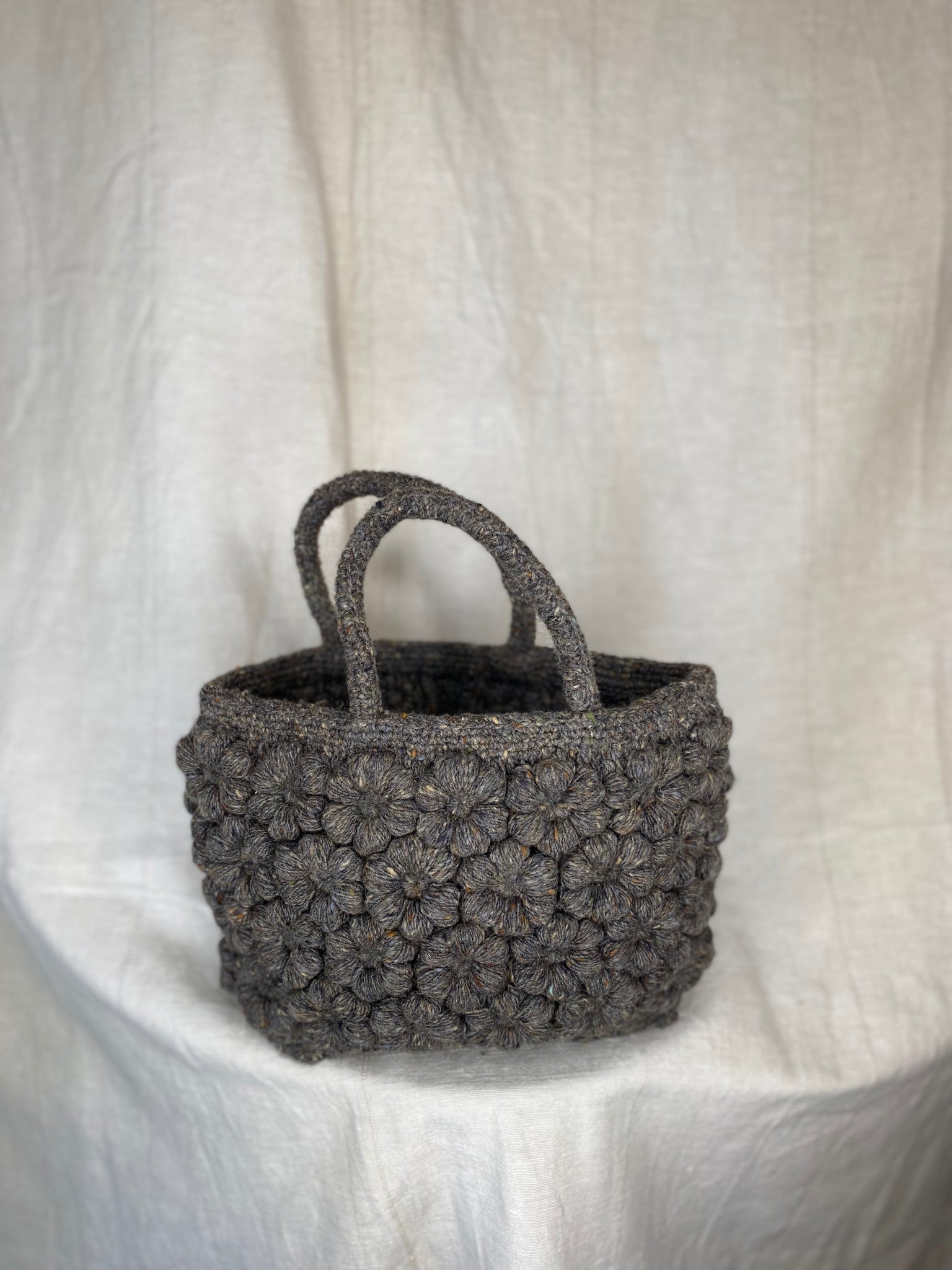 Macean Floral Small Crochet Bag